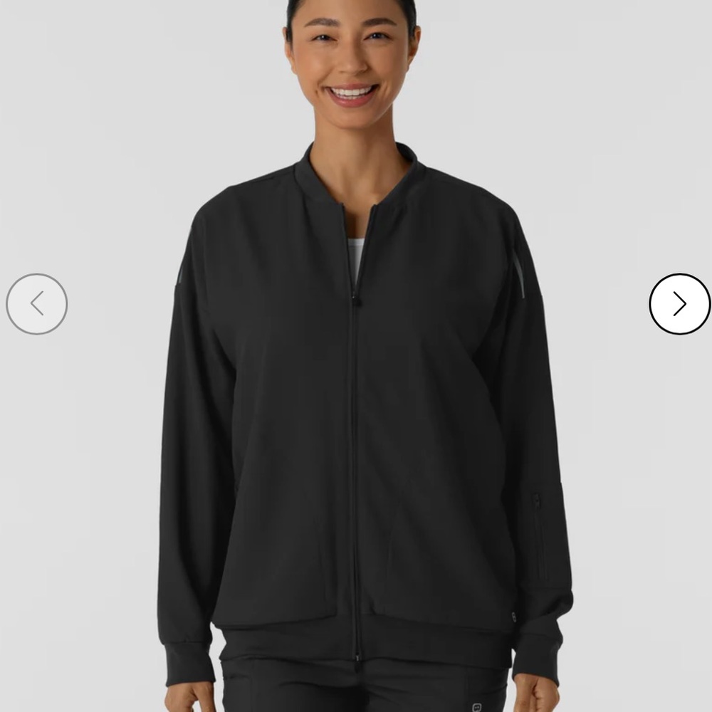 Wink Women's Bomber Scrub Jacket